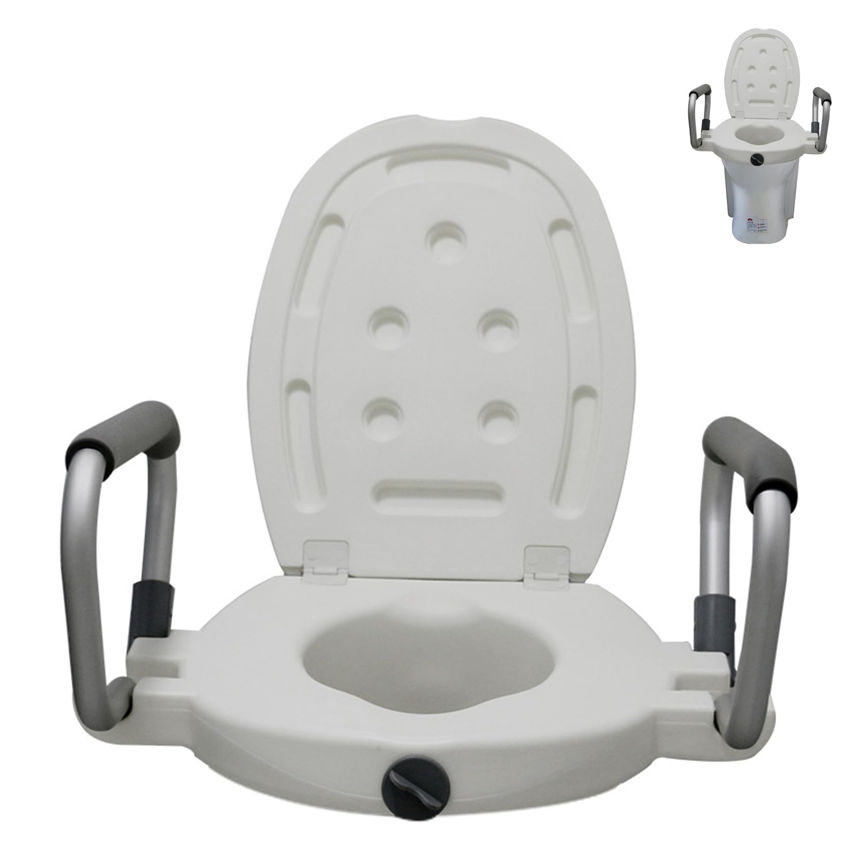 Amazon.co.jp: 補高便座 トイレ 介護用 簡易 高座 上げられた便座