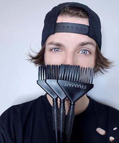 Miniatura 4 de Framar Family - Juego de pinceles para color de cabello - FRAMAR Dreamweaver Highlight Comb Set