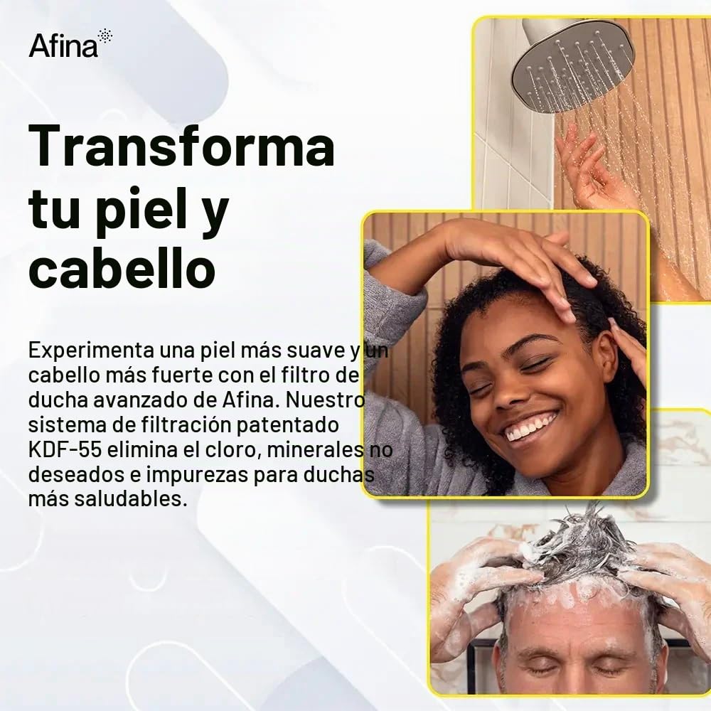 Afina AF-FL A-01 - Filtro de repuesto, color amarillo
