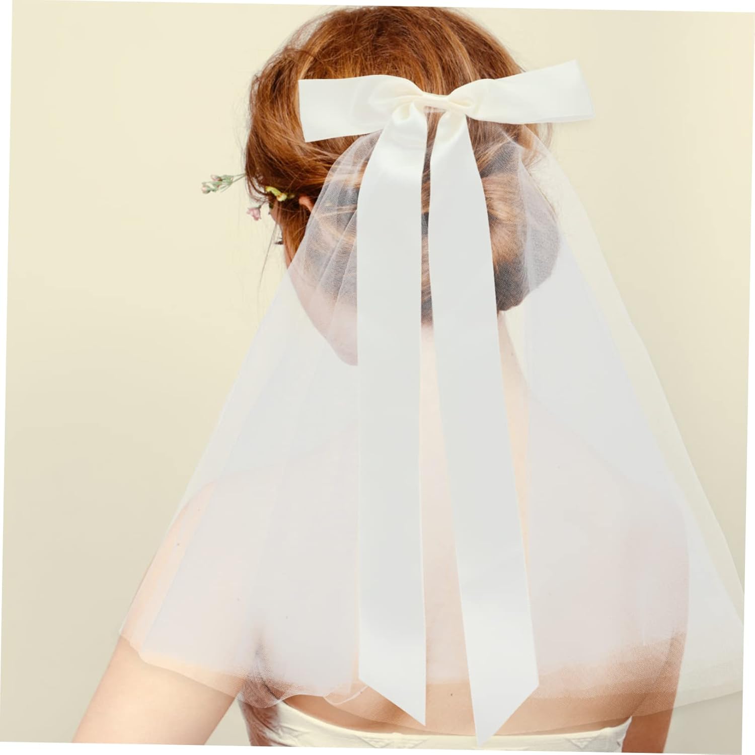 Miniatura 2 de Beavorty 2pcs Bridal Veil Bride Headpieces for Wedding Head Piece for Wedding Bride Bridal Accessories Travel