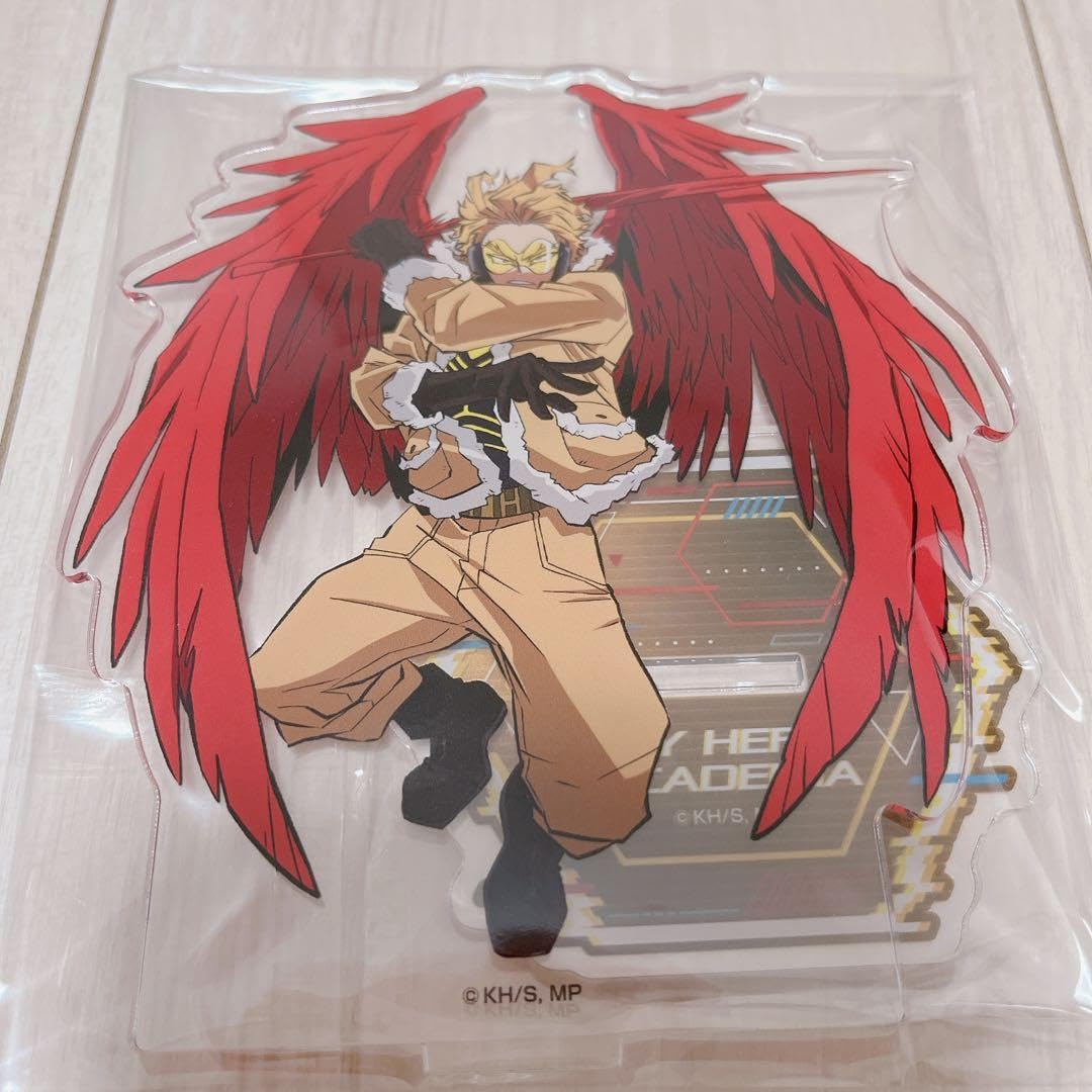 Amazon.co.jp: ヒロアカ ホークス 戦闘ver ビッグアクリルスタンド