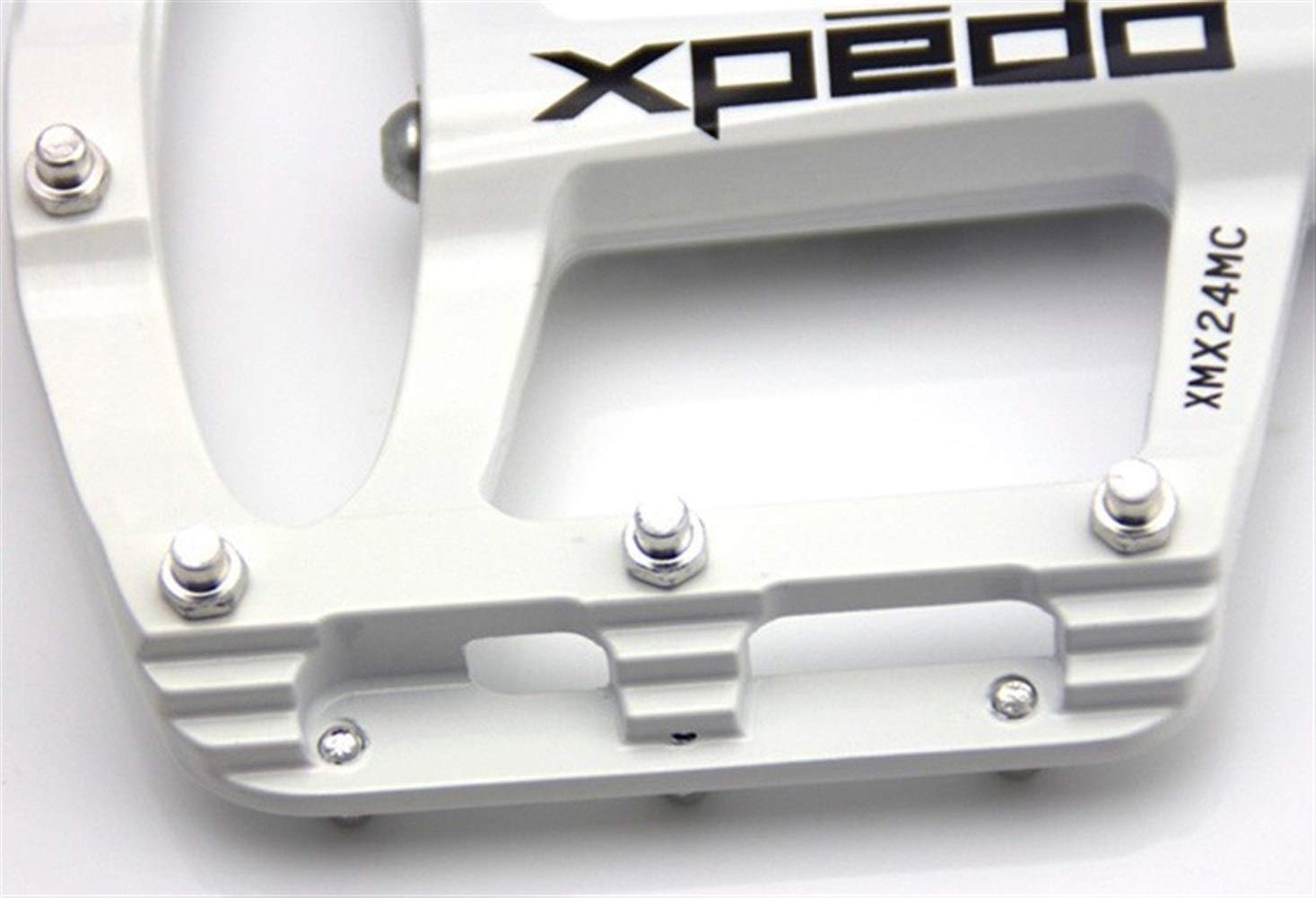 YMYGBH Pedali Flat MTB Magnesio MTB Bike Bianco Bicicletta Pedali 243g 5Colors (Color : No 3)