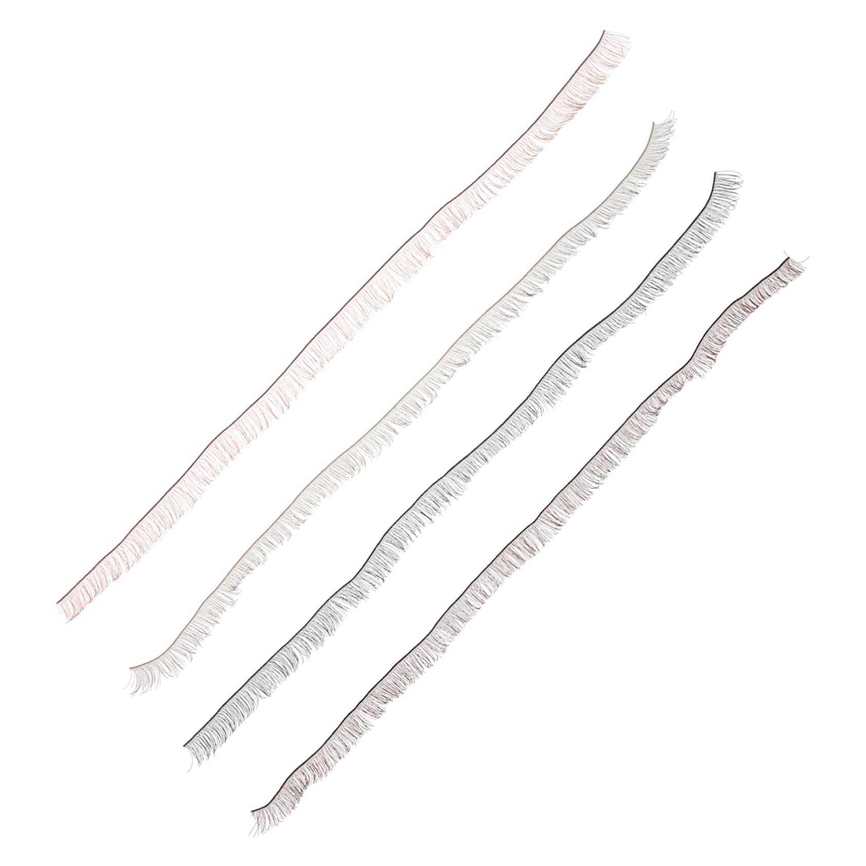 BELLIFFY Diy Doll Eyelashes Multi-Colour Faux Eyelashes Strips for Dolls Simulated Natural Look Craft Accessories for Creative Doll Makeup