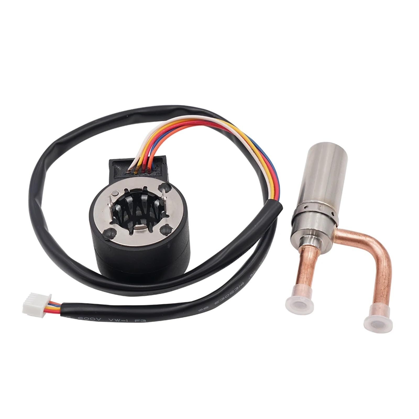 HWEIH DPF Series1.3-4.5 DC12V 5 Cables Válvula de Control de presión de acción Directa Componentes de Aire Acondicionado Válvula de expansión electrónica(DPF(AA) 1.3)