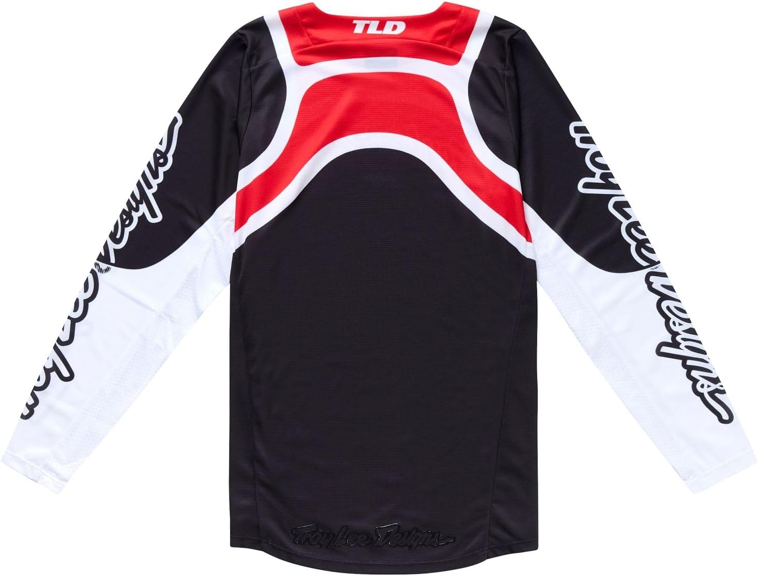 Troy Lee Designs GP Pro Adult Motocross Off-Road Dirt Bike Long Sleeve Jersey, Swerve, Black/Red, Large