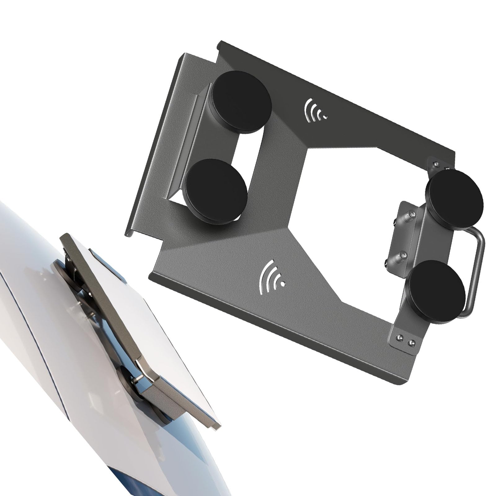 Potente Supporto Magnetico per Tetto del Veicolo Che garantisce stabilità all ' parabolica Esterni in Metallo Durante la Guida Rapida Supporto per trasportabile