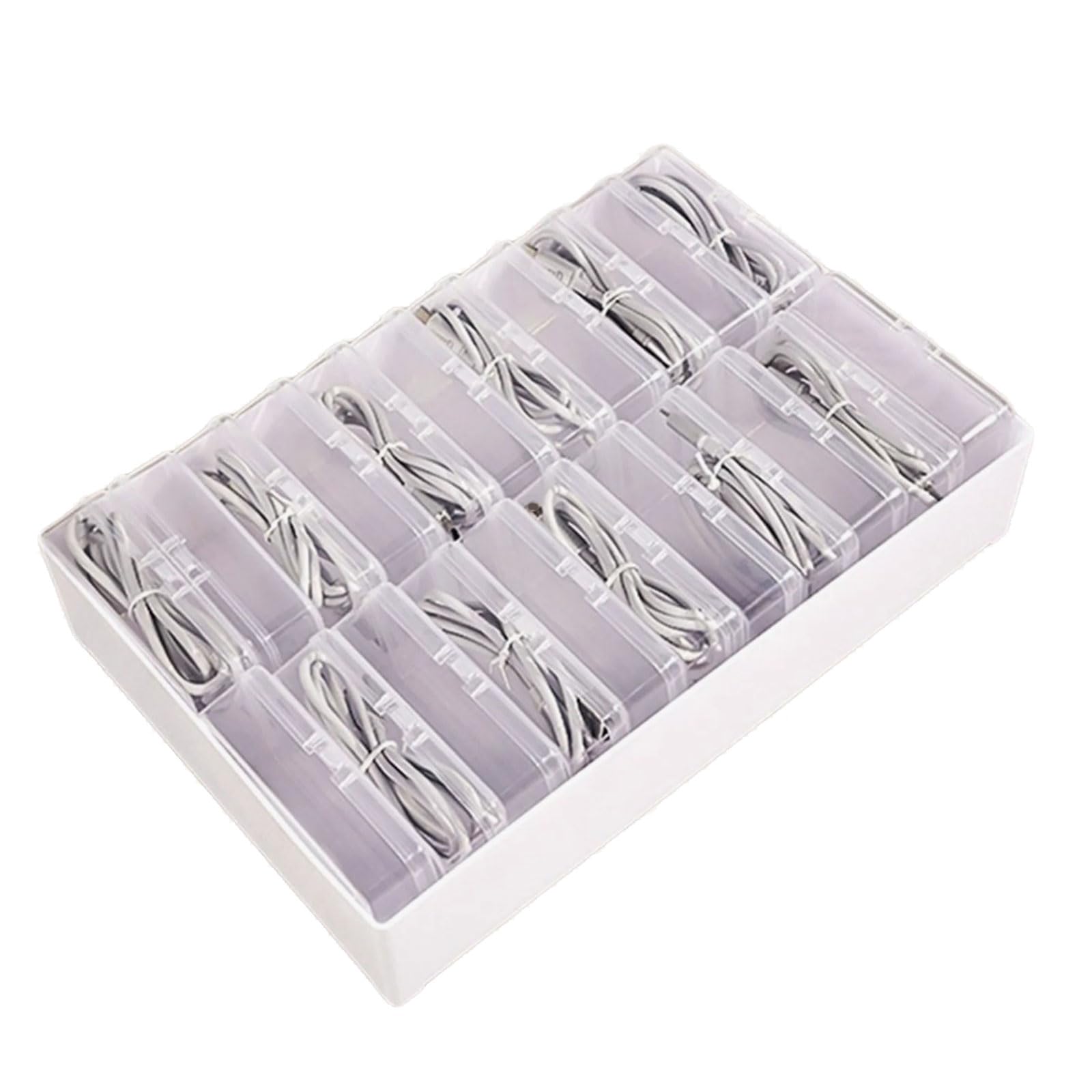 FackLOxc Sturdy Organizers Box with Multiple Compartments Accessory for Efficient Home Storage and Space Saving Designs Bedroom Storage Organizers