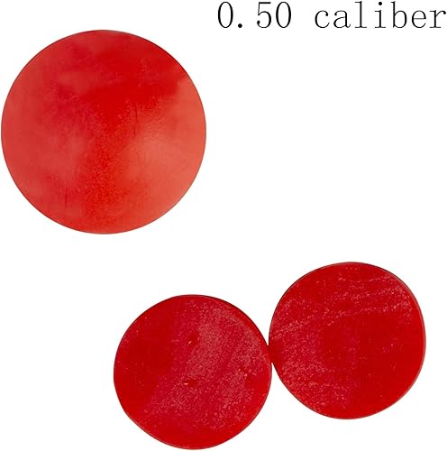 Miniatura 2 de AOOHYEO Bolas de pintura de goma reutilizables 200X.50 Cal  Entrenamiento de tiro en interiores Pelotas de autodefensa al aire libre Calibre 0.50