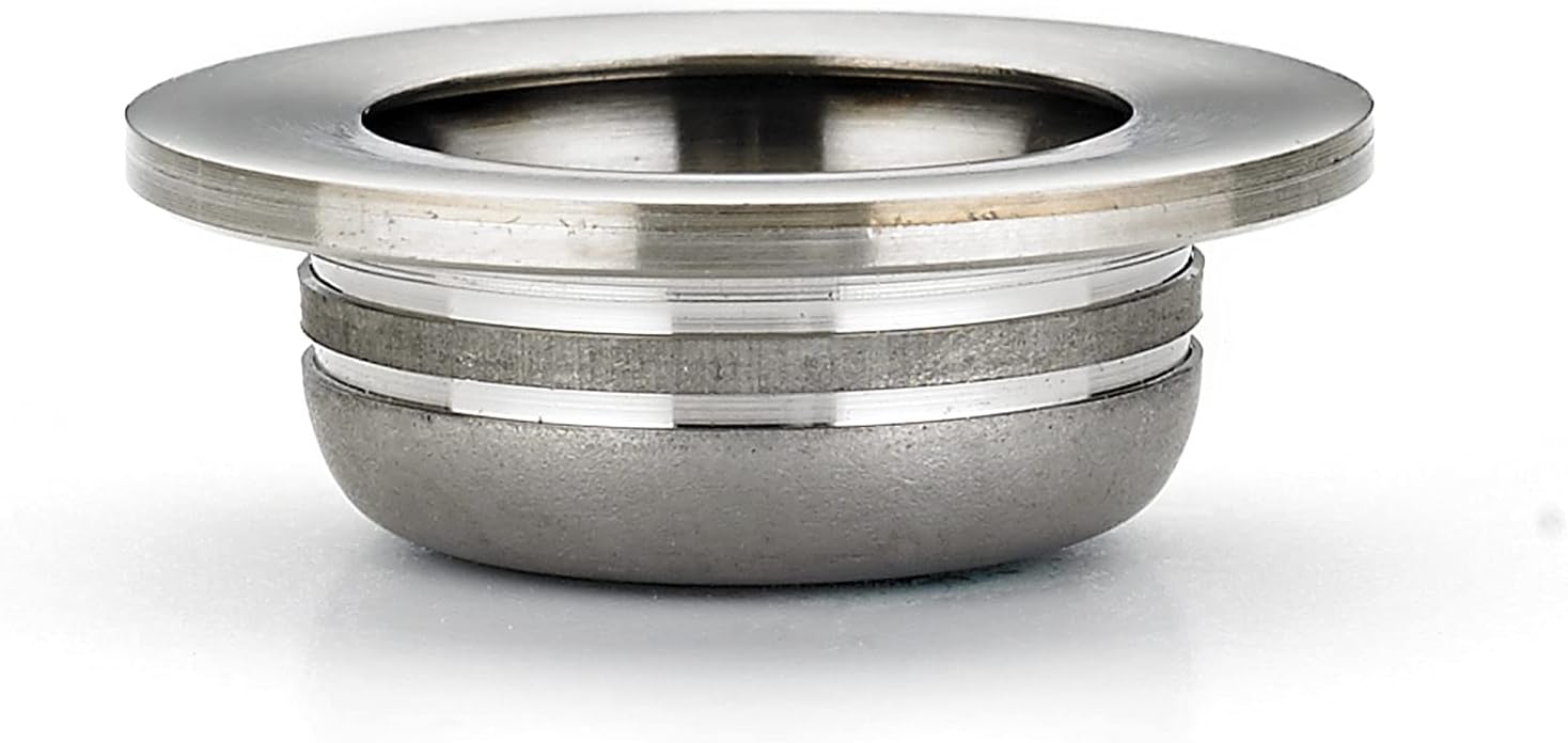 Richelieu Hardware 340235195 1 3/8-inch (35 mm) Brushed Nickel Modern Recessed Cabinet and Drawer Pull Handle for Kitchen, Bathroom, and Furniture