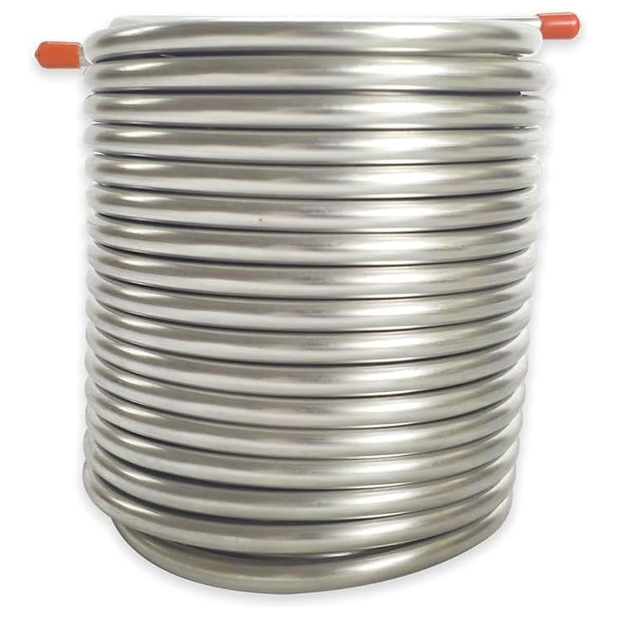 Enfriador De Mosto Y Agua For Cerveza, 20 L, 15,5 M De Longitud, Serpentín De Enfriamiento De Acero Inoxidable 304, Incubadora For Exteriores, Serpentín De Enfriamiento De Cerveza