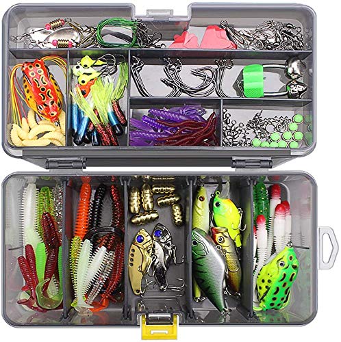kit de leurres de pêche multi-sorties