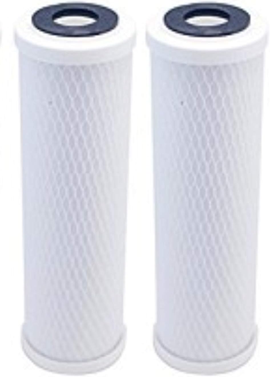 CFS COMPLETE FILTRATION SERVICES EST.2006 Replacement for 42-34373 EP-10 5 Micron 10 x 2.5 Carbon Block Water Filter 2 Pack