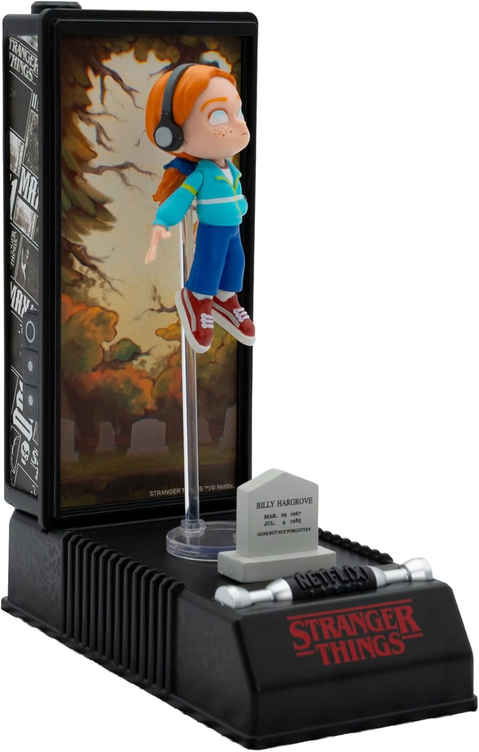 YuMe Stranger Things Walkie Talkie Collectible | Upside Down Capsule Series 3 Surprise Mini Figure & Display Stand | Netflix Merchandise | Kids, Adults & Series Fans Toy Gift | Get All 8 Characters - Image 6