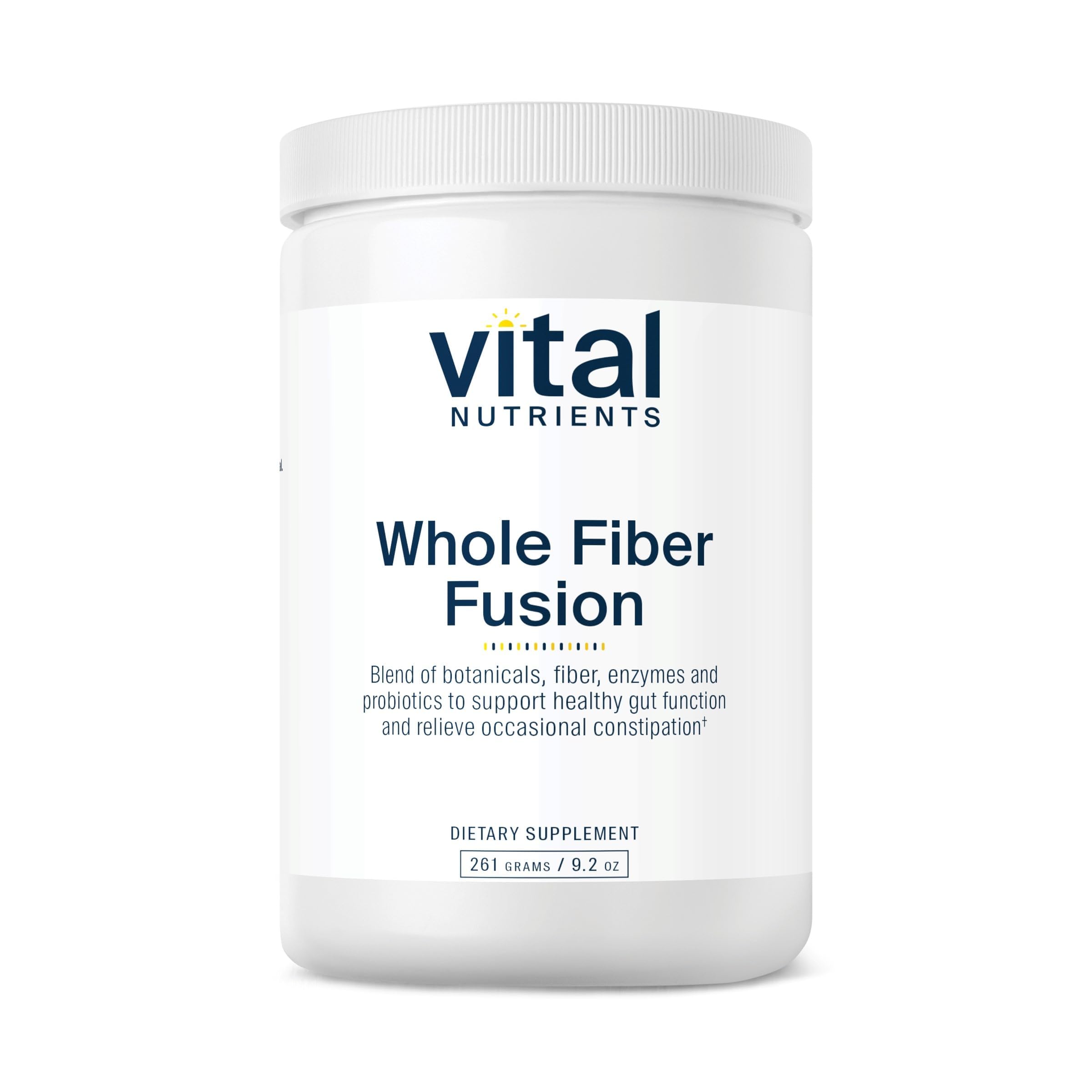 Vital Nutrients Whole Fiber Fusion Powder, 261g