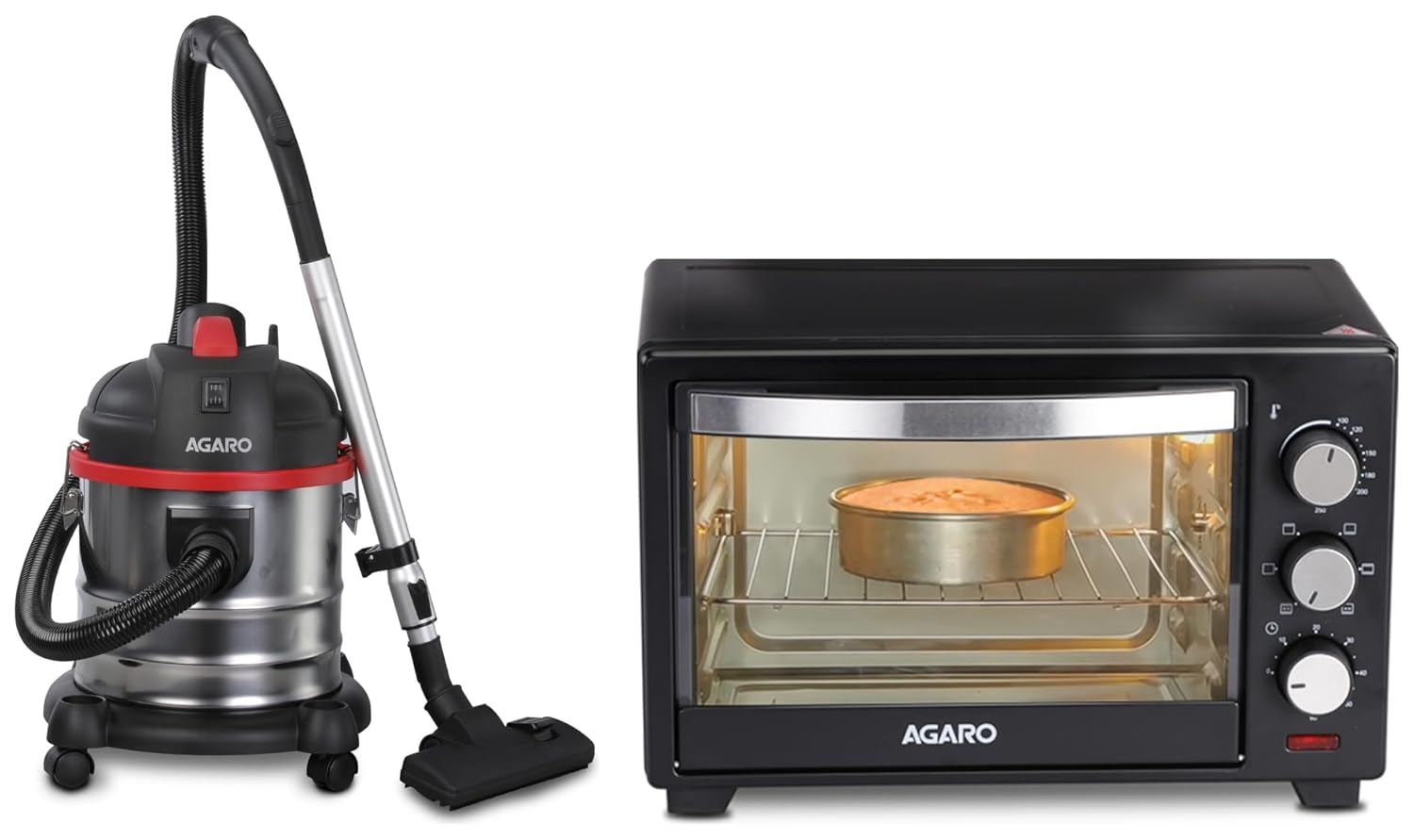 Buy AGARO Ace 1600 Watts, 21.5 kPa Suction Power, 21 litres Wet & Dry
