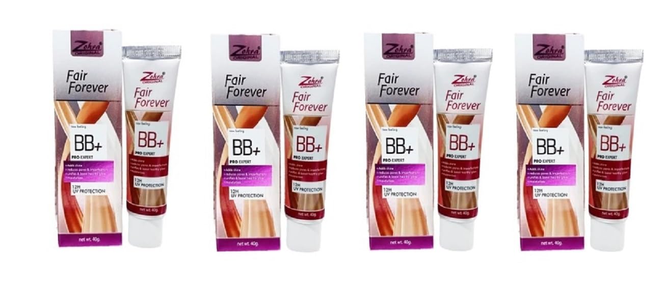 BB+ Fair Forever Cream For All Skin Types, Ivory Lightweight Natural Foundation, 2.25gm For Even Skin Tone, Instant Spot Coverage Pack of 4-image-30