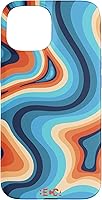 Vista 6 de iPhone XR Retro Groovy Liquid Swirl Wave - Carcasa para iPhone XR