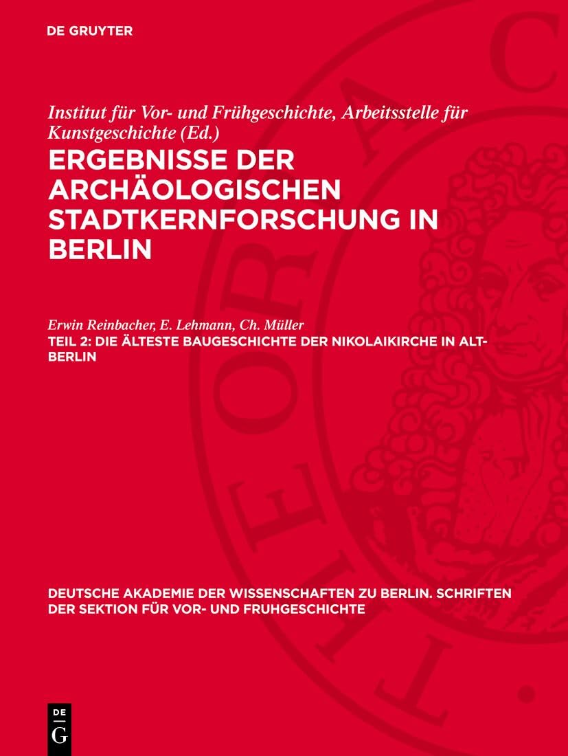 Nikolaikirche de Berlin livre d'histoire de l'architecture ancienne d'Allemagne