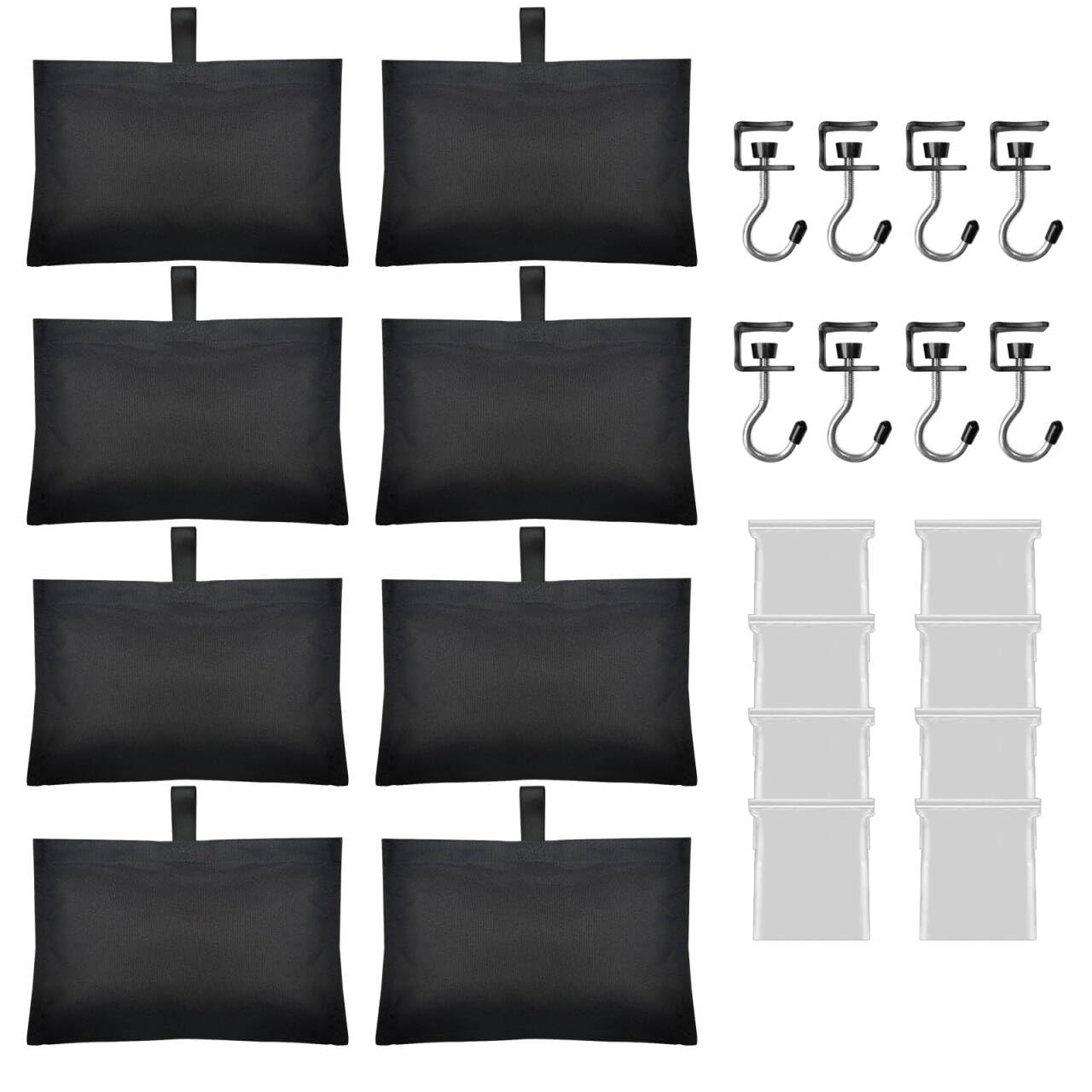 Boat Cover Sand Bags Weights Marine Grade Sandbags for Boat Mooring Covers Sand Bag to Hold Boat Cover Kit Trailerable Boat Accessories Windproof Weight Sandbags
