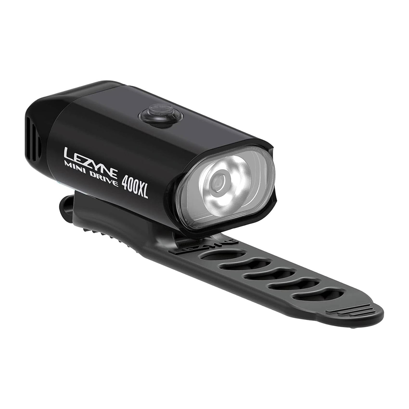 Mini Drive LED Front Bicycle Light | IPX7 Waterproof, Water-Resistant USB-C Charging Port, Integrated Strap - 400/450 Lumen Options