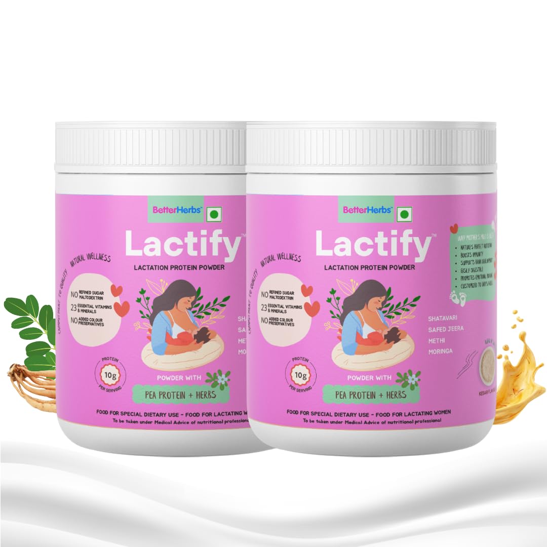 Lactify Lactation Protein Powder with Shatavari to increase Breast Milk for Feeding Mothers 325 g Vanilla Elaichi Flavour | Mother's Recovery with 23 Essential Nutrients | No Refined Sugar & Preservatives — Amazon image 15