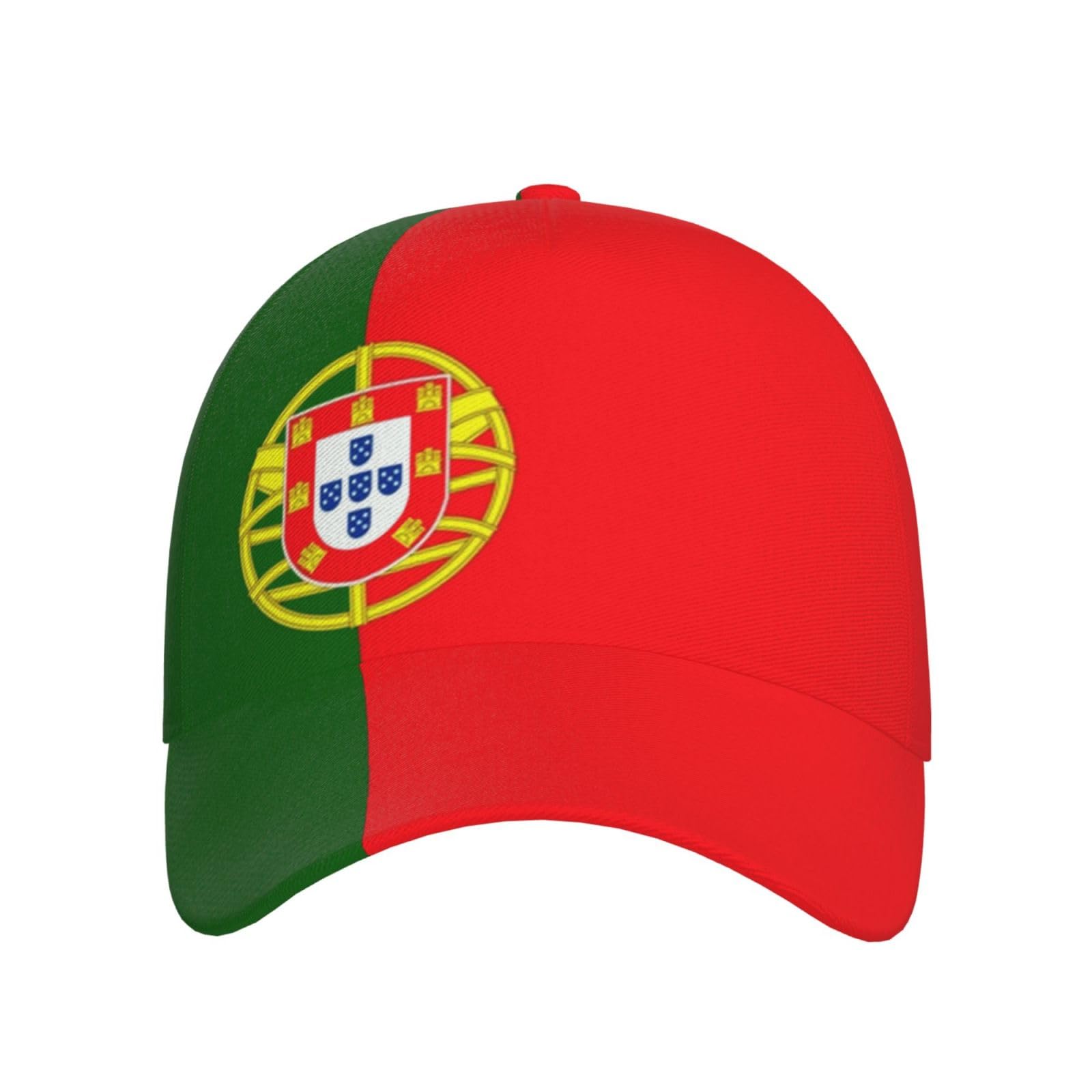 Mushroom068 Portugal Cap Portuguese Baseball Cap Flag Sun Hats Adjustable Cap Portugal Flag Hat Trucker Hat Cap