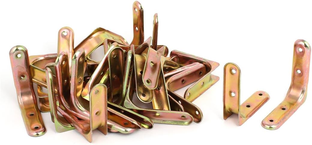 82mm x Shelf Brackets & Supports 82mm 90 Degree Wall Angle Brackets Corner Brace Shelf Brackets Support 30PCS