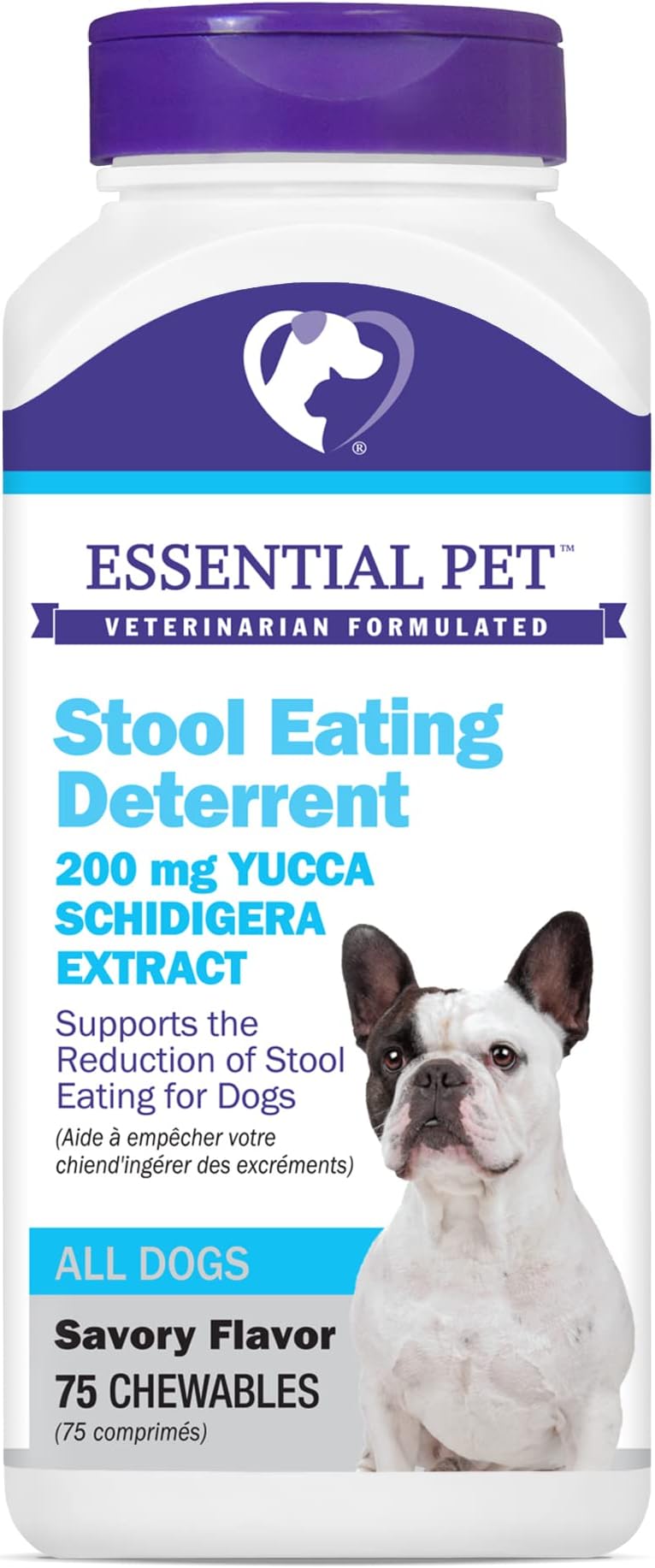 Stool Eating Deterrent with Yucca Schidigera Extract for Dogs