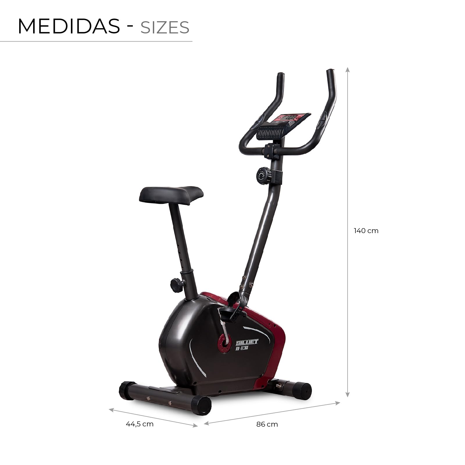 Bicicleta Estática Siluet Fitness UPRIDE Bike B-3S (Referencia: S6900117)