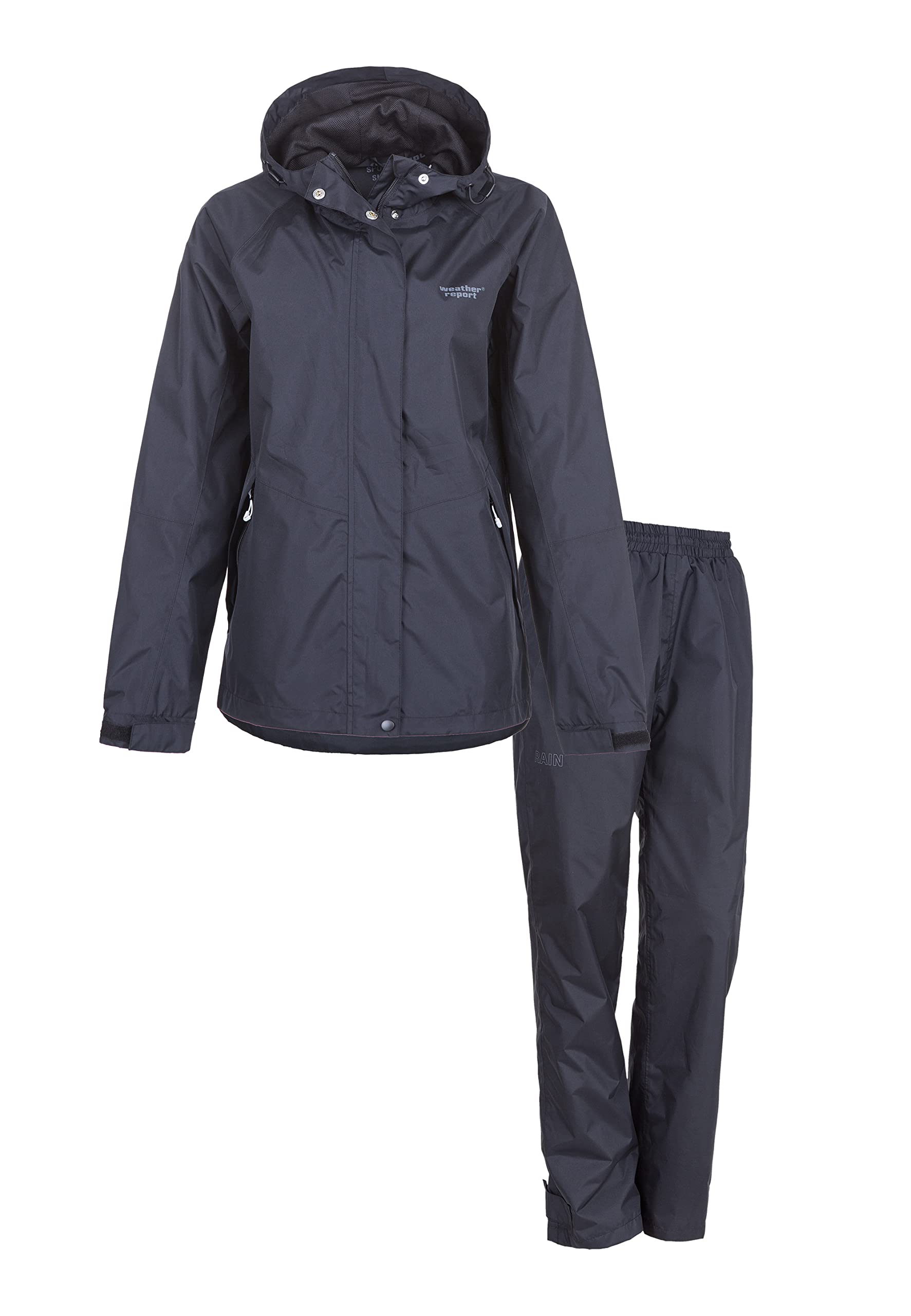 Weather Report Women's Noir Rain Suit Carlene W-Pro 10000
