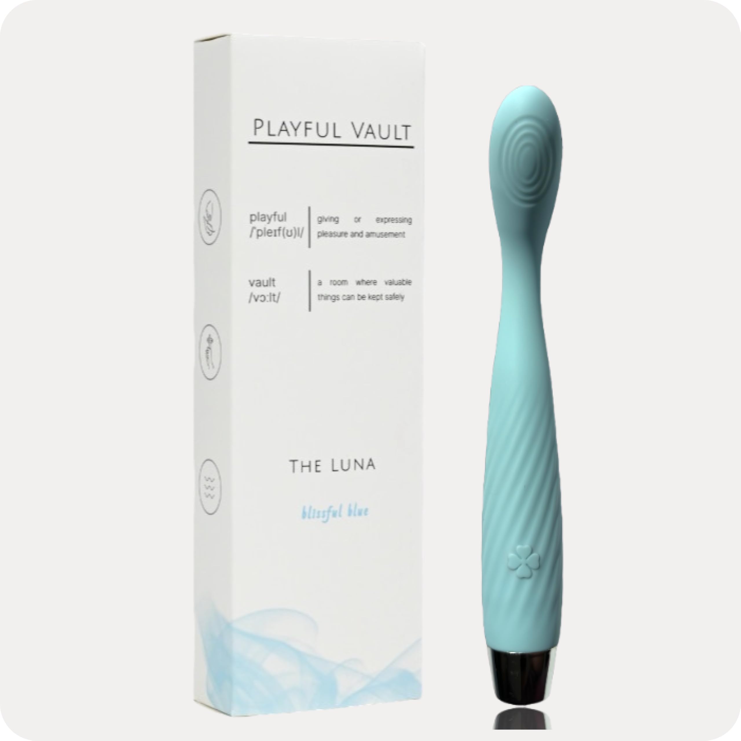 Amazon.com: Luna Vibrator by Playful Vault – 7-Speed Rechargeable G-Spot  Personal Massager – Water-Resistant, Ultra-Quiet, Medical-Grade Silicone,  Curved Head, Ergonomic One-Button Design : Health & Household