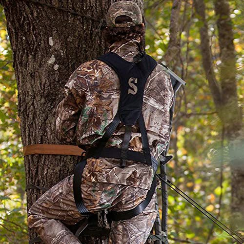 Image of Summit Treestands Men's Sport Safety Harness, Medium, Black