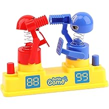 Board Fighting Games, Kids Board Games Punching Boxers - Fighting Robot Interactive Battlebots Boxing Toys for Boys and Girls Robot Boxing Toys, Board Games Punching Boxers for Kids - Fighting Robots