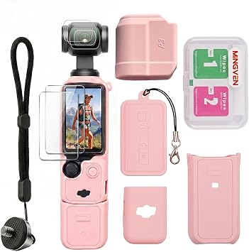Case for DJI Osmo Pocket 3/Xtra Muse with Lens & Screen Protector