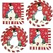 Christmas Snowman Paper Plates And Napkins Service For 36