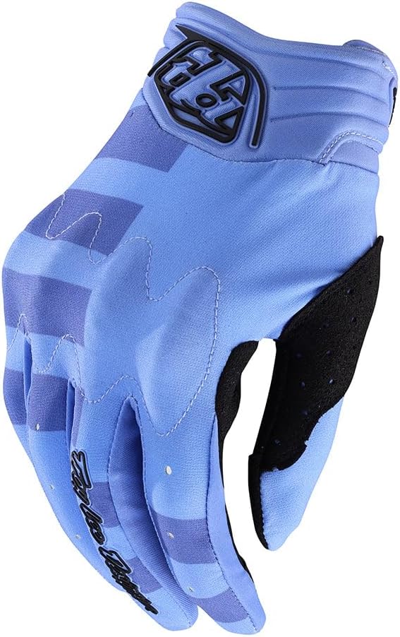 Troy Lee Designs Women's Gambit Adult Motocross MX Off-Road Mountain Bike BMX Glove, Stripe, Wildflower, Medium