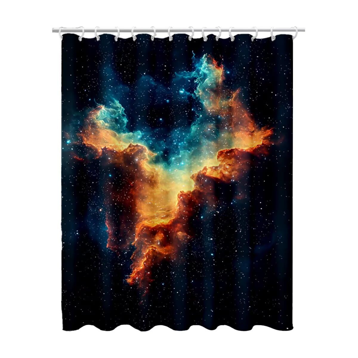 Rideau de douche bleu 180x200 cm, une idée cadeau utile pour la maison