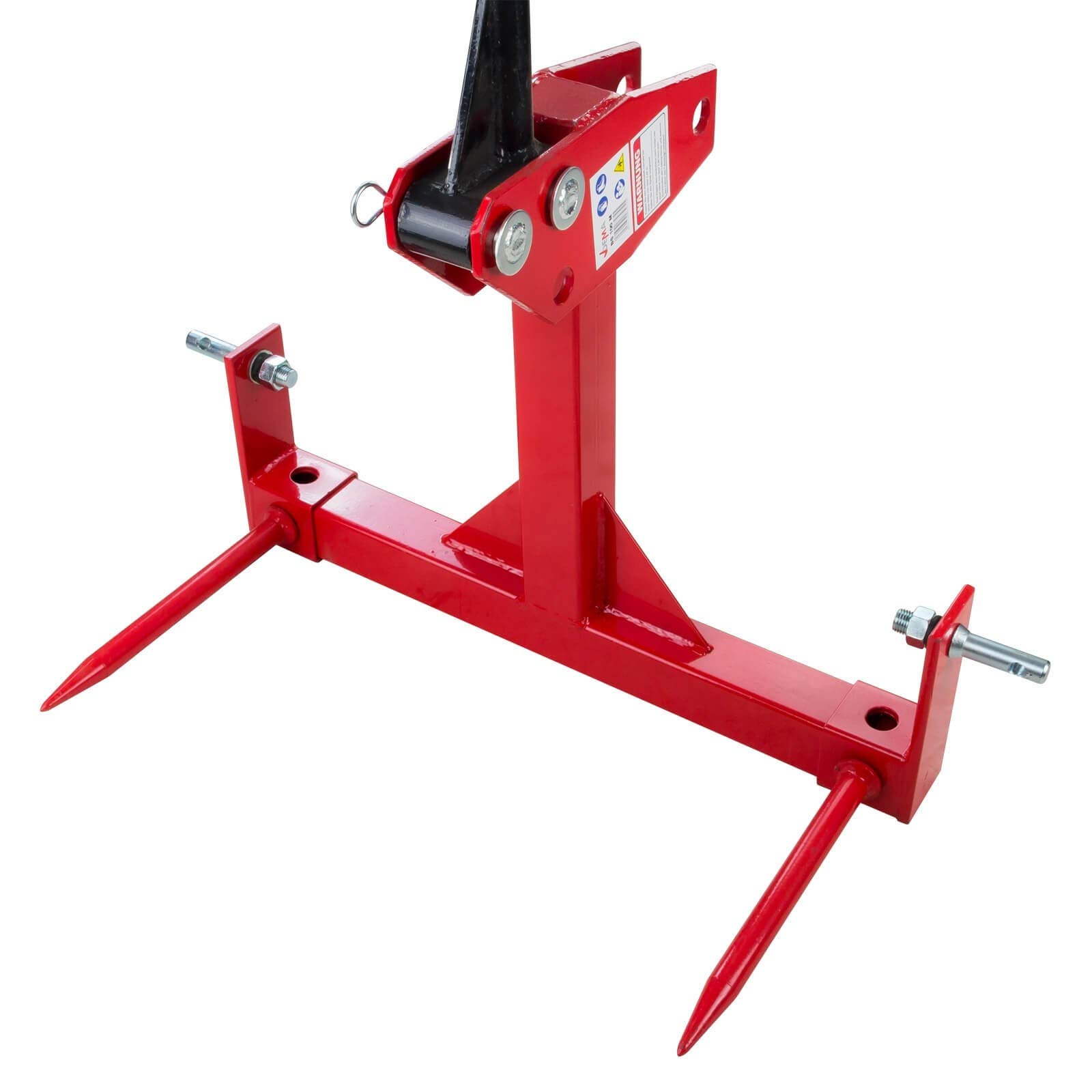 DEMA Ballenspieß 100 cm, Ballengabel, Ballenzinken, Ballenzinken für Traktor & Schlepper, Frontladerzinken, Frontladergabel, robust, Landwirtschaft, Profi
