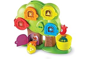 Hide & Seek Learning Treehouse, Engaging Learning Resources Barn for Toddlers