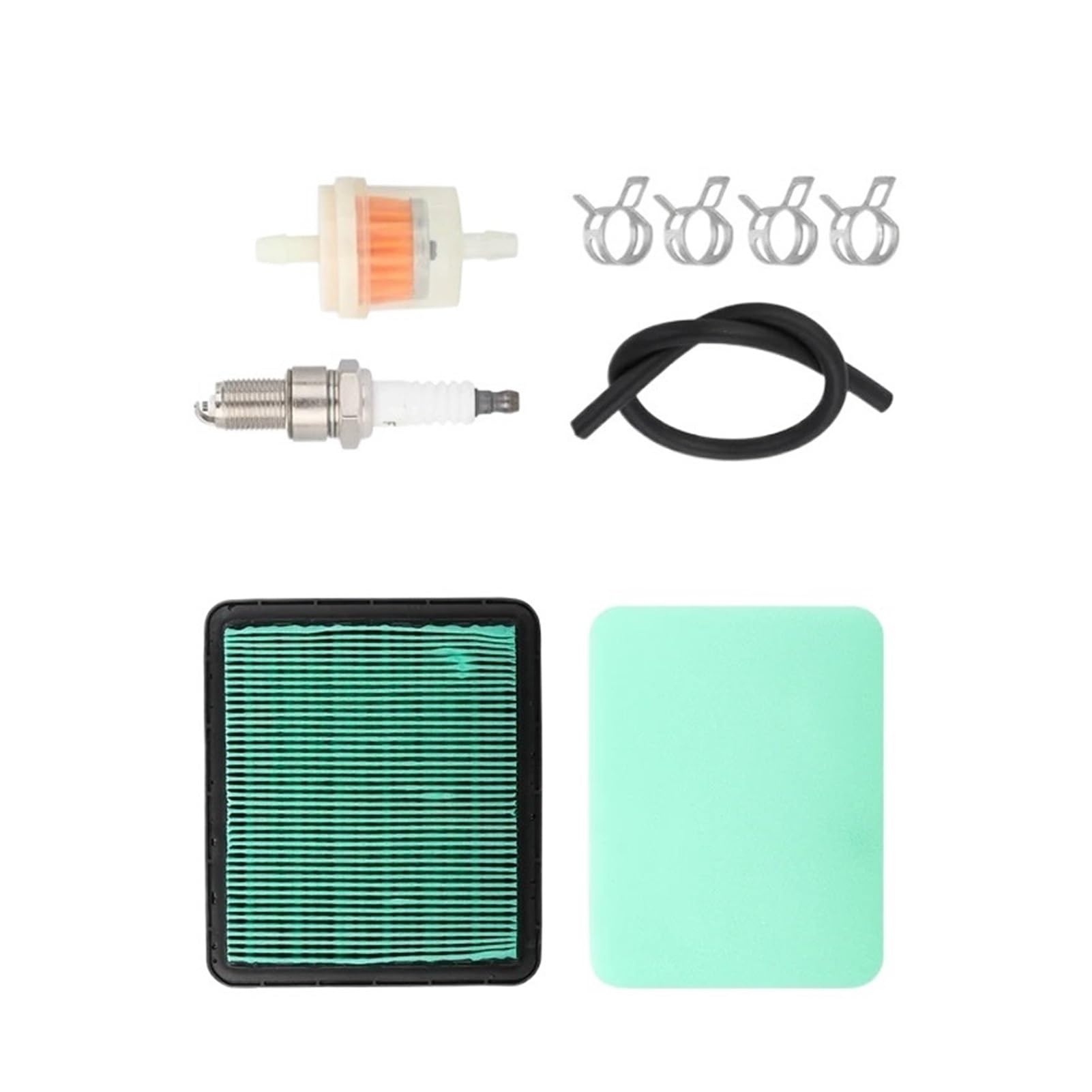 Kit de Filtro de Aire prefiltro Apto for GC160 GCV160 GCV190 GC135 GCV135 HRB216 HRR216 Piezas de cortacésped con bujía