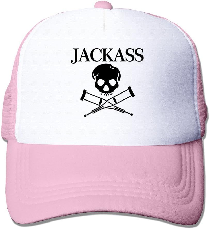 Jackass Logo Nylon Adult Baseball Cap Mesh Hat Apparel