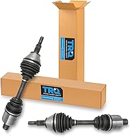TRQ Front CV Axle Assembly Pair for 2012-2021 Ram 1500 4WD 5-Lug - Driver & Passenger Side Direct Fit Replacement