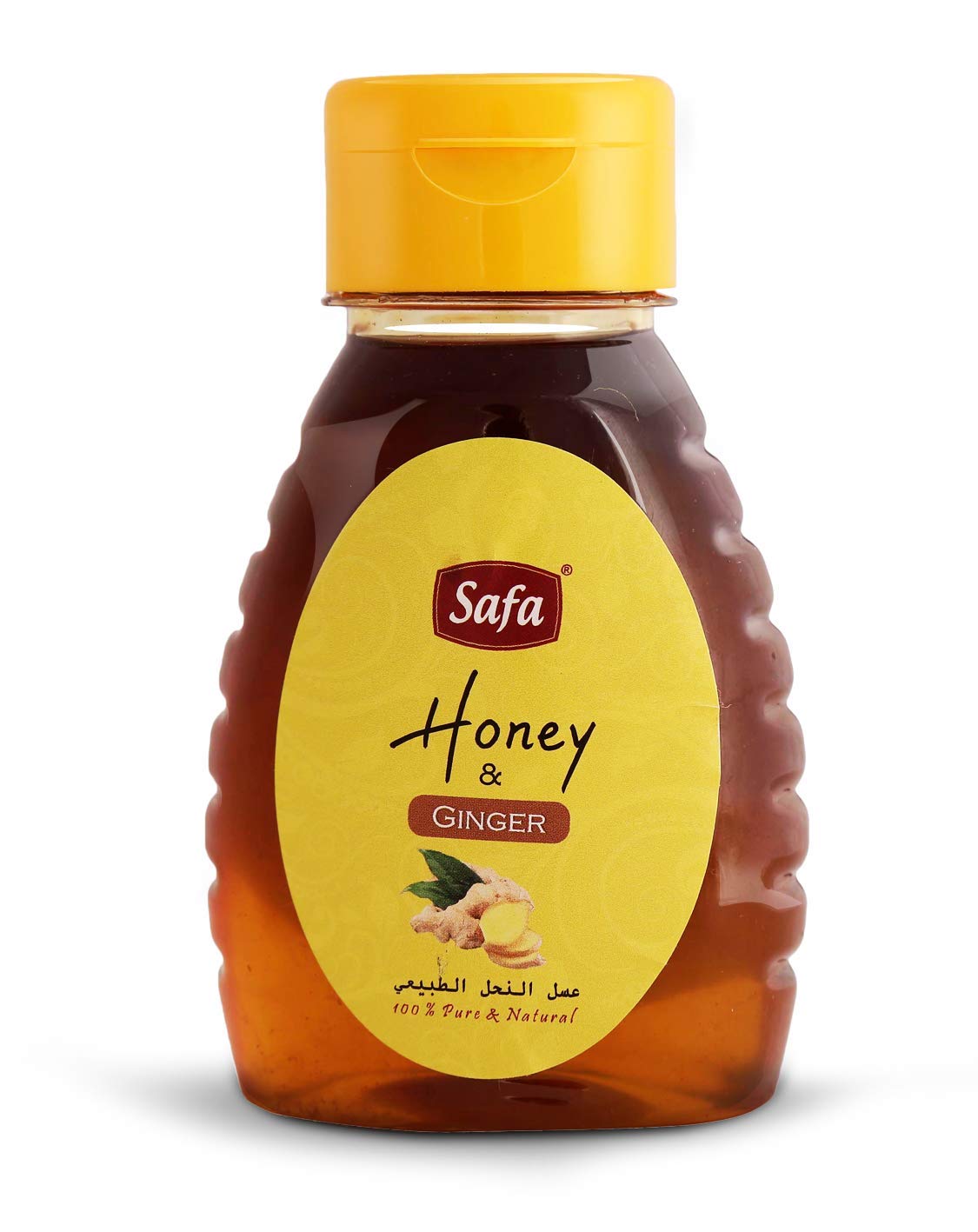 Safa Ginger Honey | 100% Pure Raw Honey with Ginger Natural Organic Unheated | Relief from Sore Throat, Common Cold, Supports Digestive Health | Immunity Boosters For Adults And Children | 250g (B00MM9397I) Amazon Price History, Amazon Price Tracker