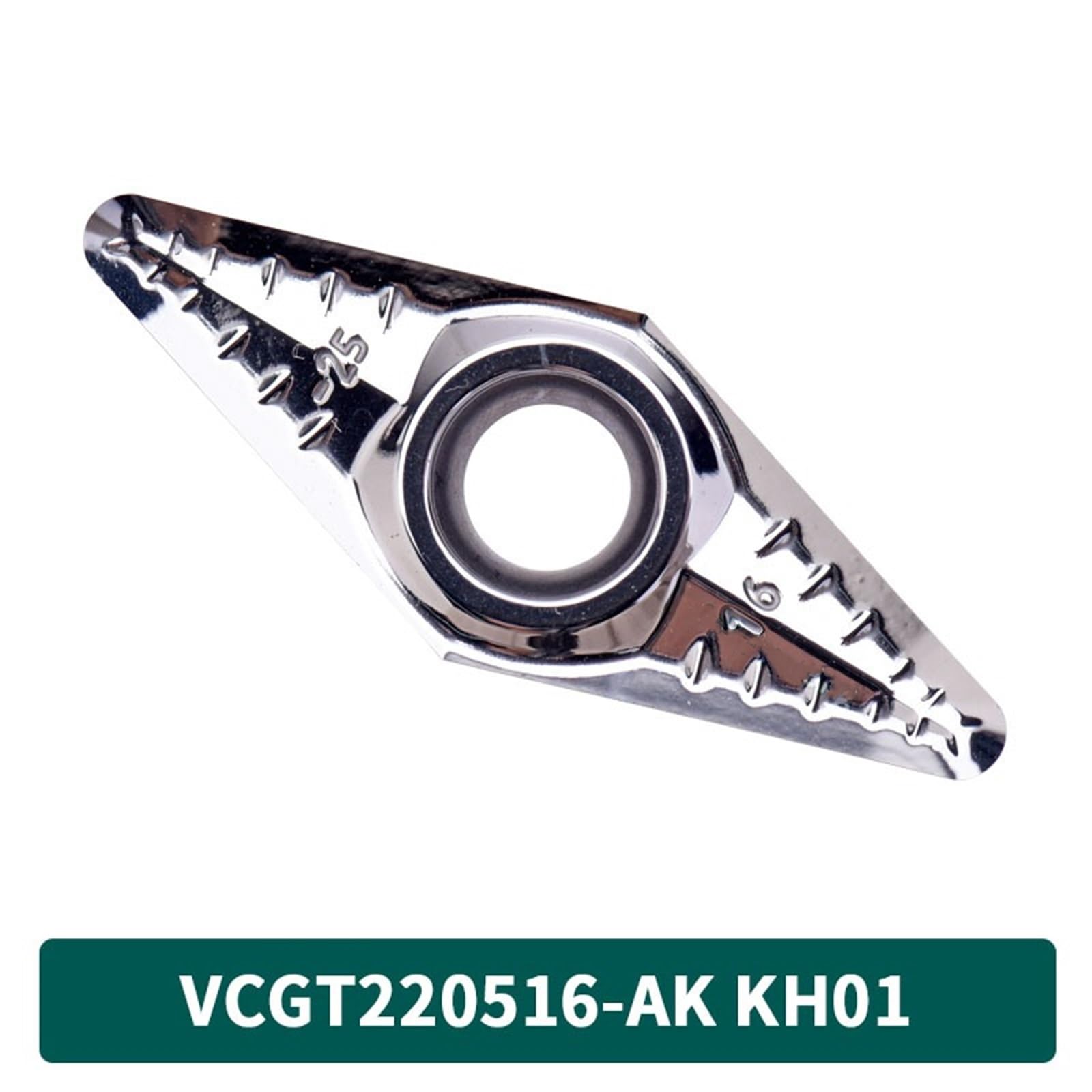 Utensile Taglio CNC Mozzo Ruota Lavorazione Del Legno In Rame E Alluminio(10PCS VCGT220156 AK H01)