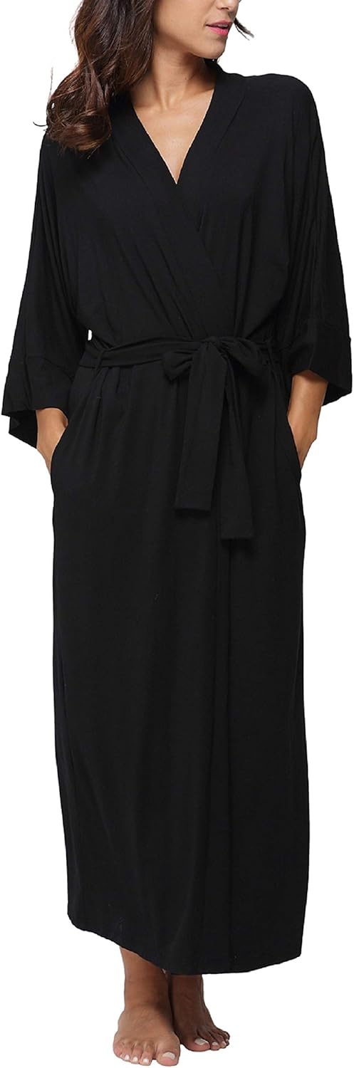 Women's cotton wrap robes Clearance