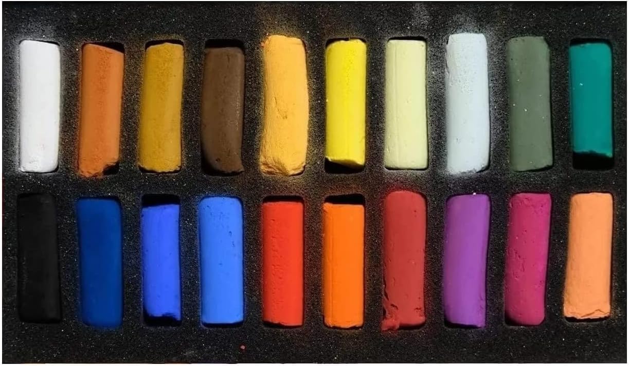 Sennelier Soft Pastel Cardboard Box Set - 20 Half Stick General Selection - Art Supplies,"Pastel Extra Fino - Calidad Artística (Importación Francia)