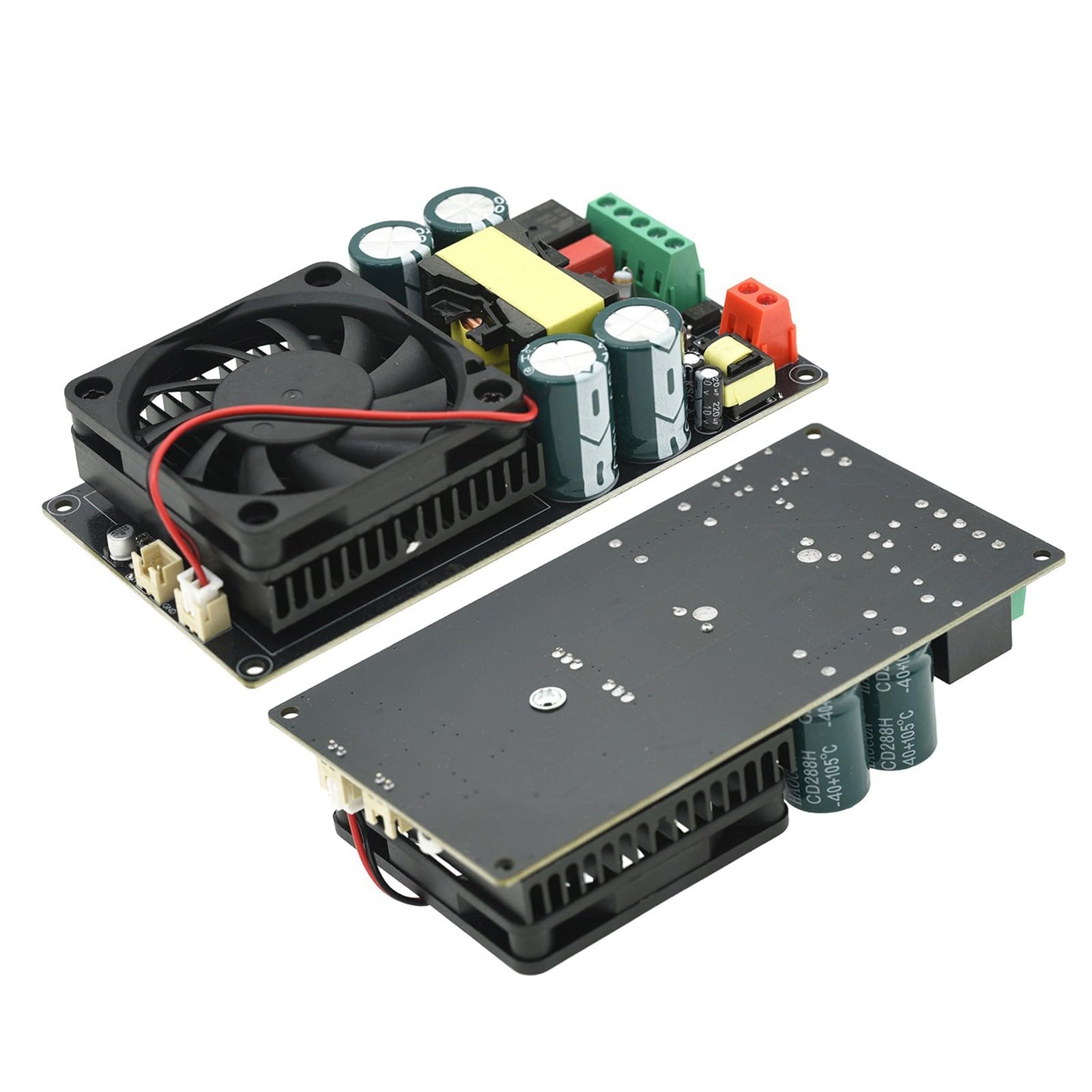 Modulo Amplificatore Potenza Sonora Digitale Compatto da 1000 W con dissipazione del Calore avanzata per sistemi Musicali Suono Chiaro e Aumento della Bassa deformazione