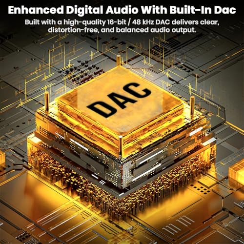 Image of AUDIOCULAR D19 USB C to USB C and 3.5mm Audio Adapter, 100W PD Fast Charging, Integrated DAC Chip, Type C Headphone Jack Converter with Mic Support for Smartphones Tablets and Laptops (Grey)