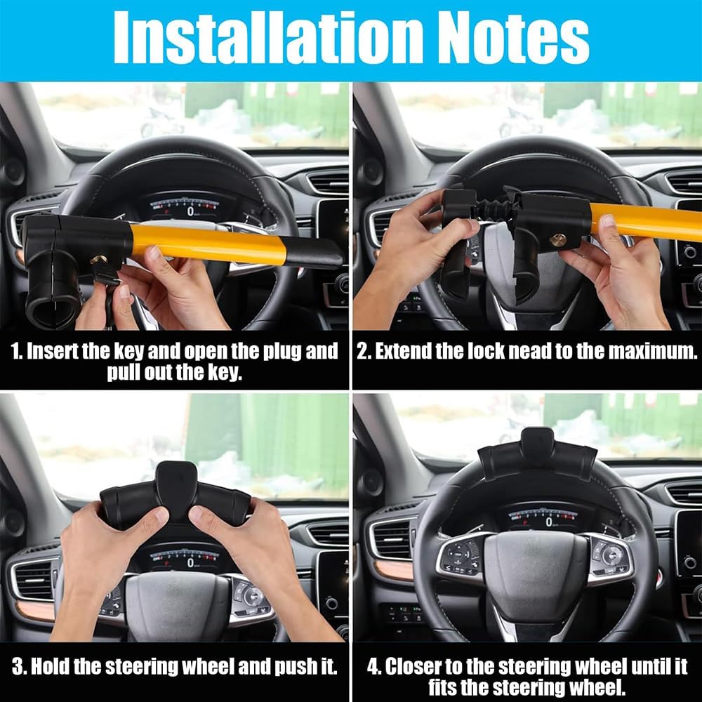 Antirrobo volante coche para BMW 2 Series F46 Gran Tourer 2015-2023