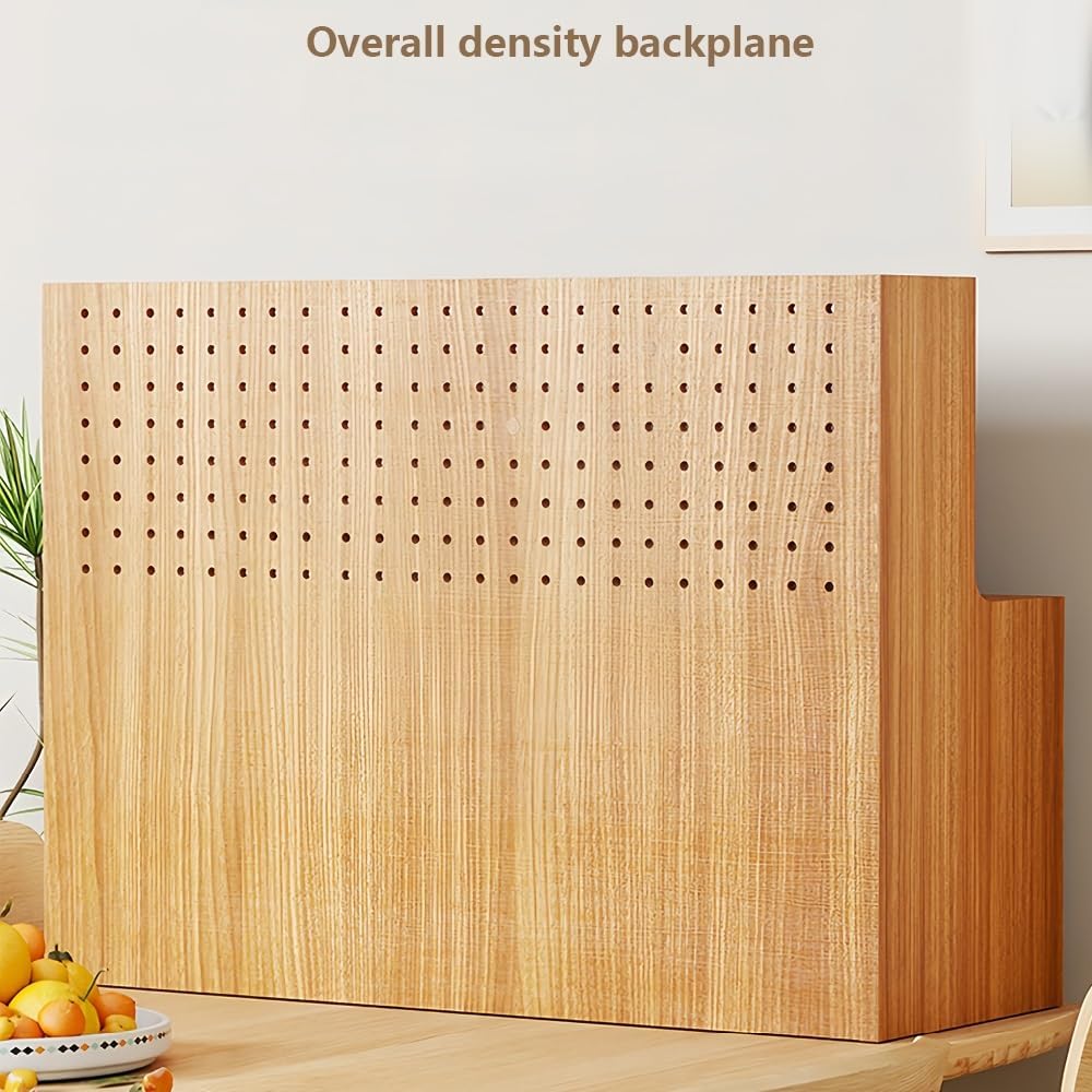 Wooden Countertop Cup Storage Cabinet with Sliding Doors, Desktop Mug Organizer Rack, Tea & Coffee Station Display Shelf with Pegboard Back for Kitchen and Dining Table(White,26.4*9.8*24.0in)